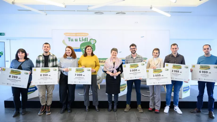 Лидл България финансира с фонд от 365 000 лв. граждански проекти в 21 населени места в България