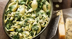 Оригинална рецепта за италианска паста със спанак