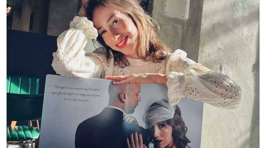 Гимнастичката Симона Дянкова разкри колко е струвала булчинската ѝ рокля 