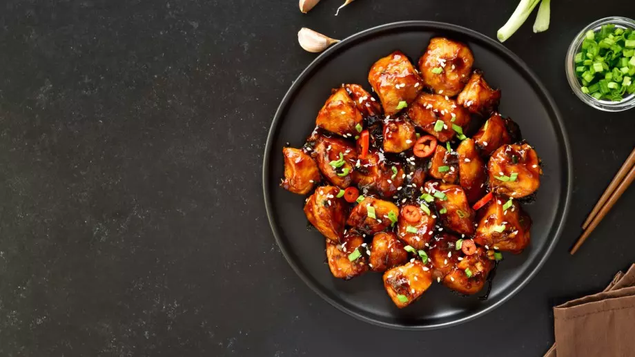 Пиле със сусам по азиатска рецепта 