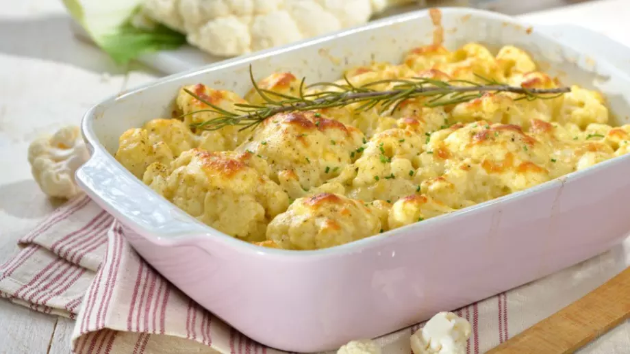 Супер лесна рецепта: Запечен карфиол със сметана