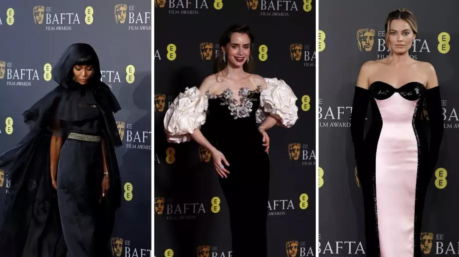 Топ 10: Най-добре облечените звезди на наградите БАФТА 2024 (СНИМКИ)