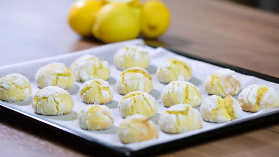 Лесна рецепта за бисквити с вкус на лимон