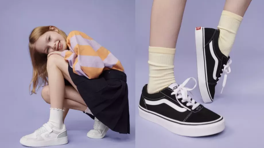 Нова колекция маркови детски обувки на най-добри цени в CCC