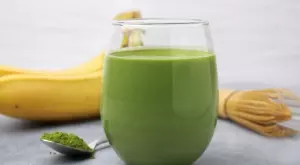 Здравословно: Бананово смути с матча