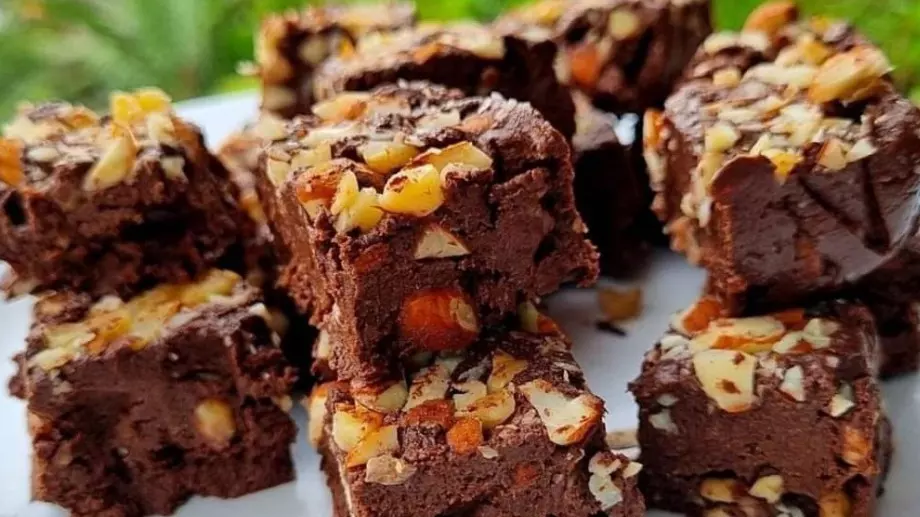 Без печене: Брауни с банан и ядки