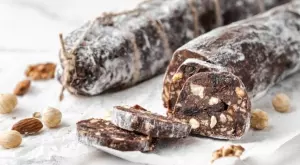 Без угризения: Сладък салам с ядки