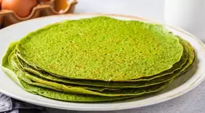 Здравословни спаначни палачинки