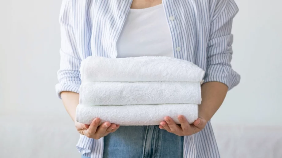 Как да избелите силно замърсени кърпи