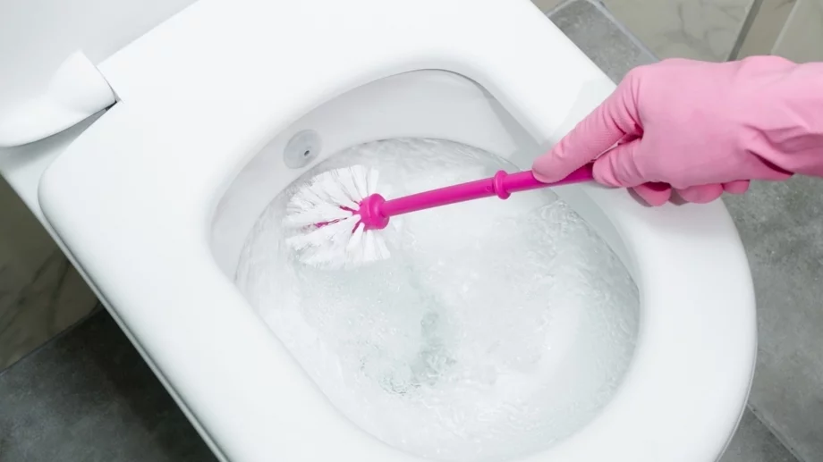 Отстранете варовика от тоалетната - без белина