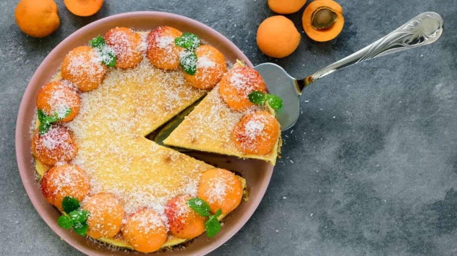 Чийзкейк с кайсии, без захар