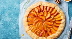 Божествен галет с праскови