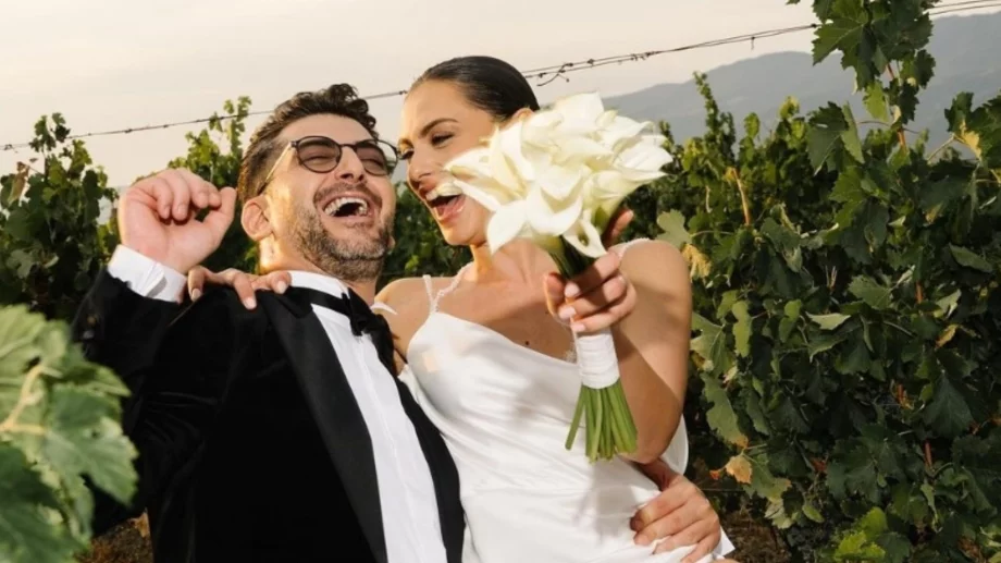 Сашо Кадиев с трогателни думи за сватбата си (СНИМКИ)