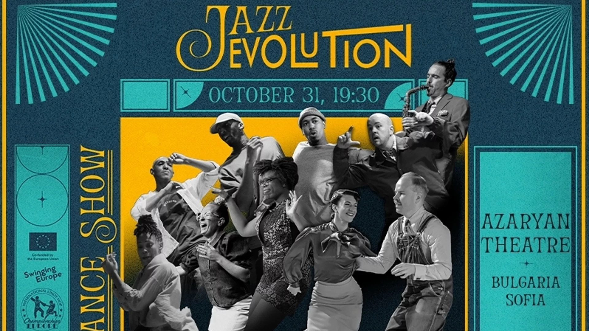 Jazz Evolution - едно пътешествие в историята на танца на 31 октомври в 