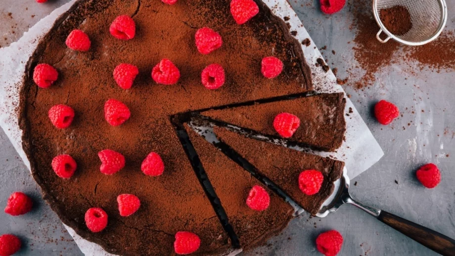 Веган тарт със сладки картофи