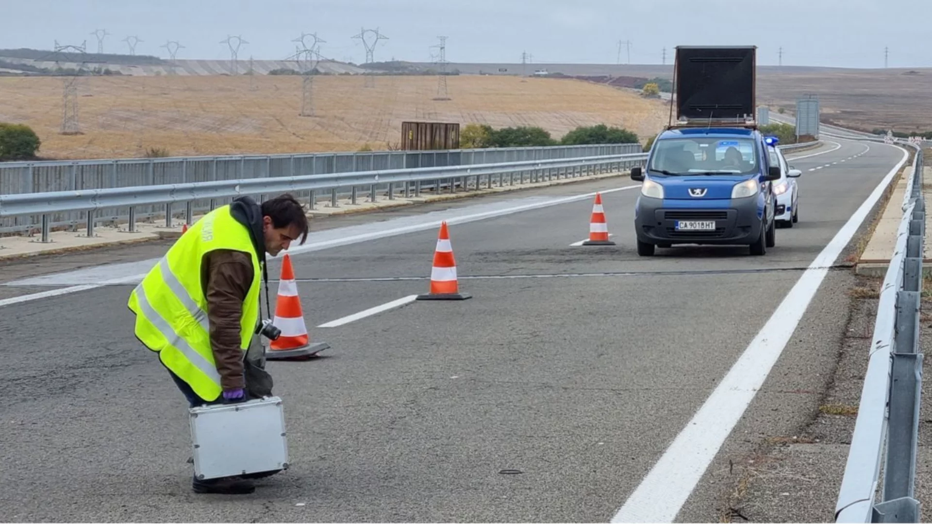 Заради асфалта: Спират движението по част от АМ "Тракия"