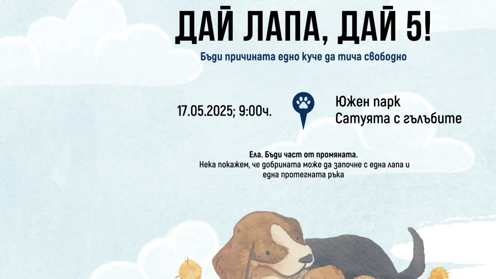 Ученици организират благотворително бягане в подкрепа на приют за бездомни кучета