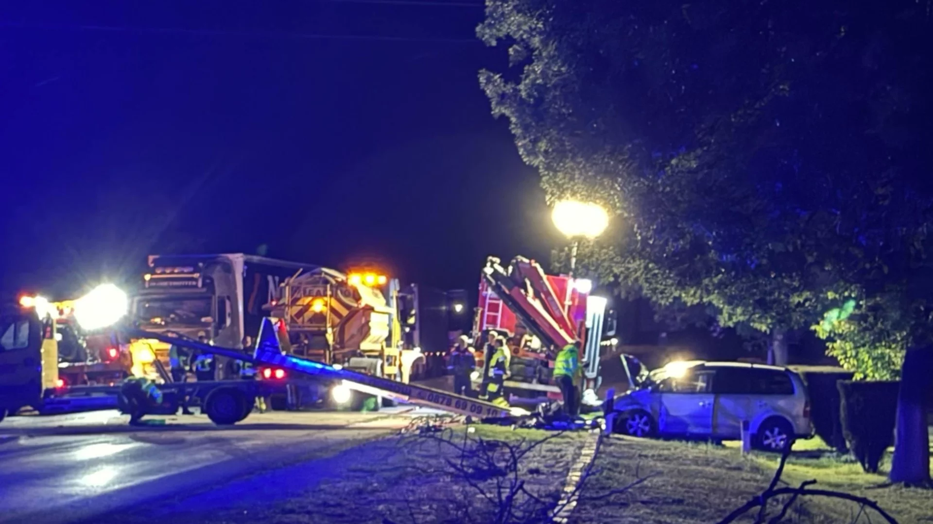 Тежка катастрофа край Кресна