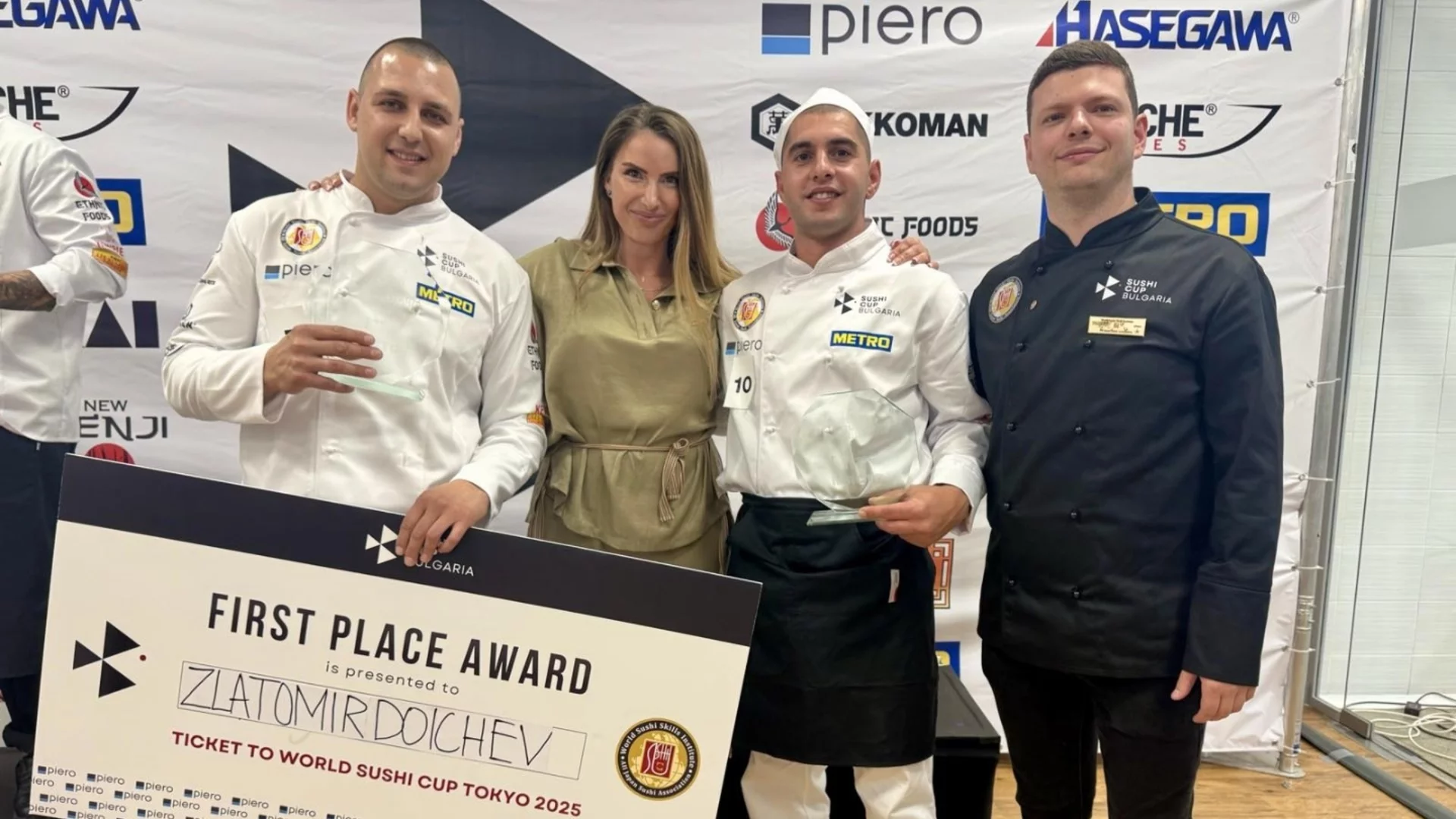 Суши майсторите на Happy са шампионите в Sushi Cup 2025, която е част от официалните квалификации за Световната купа в Токио