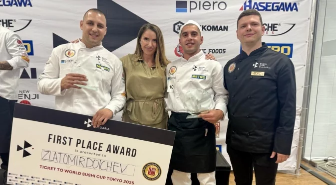 Суши майсторите на Happy са шампионите в Sushi Cup 2025, която е част от официалните квалификации за Световната купа в Токио