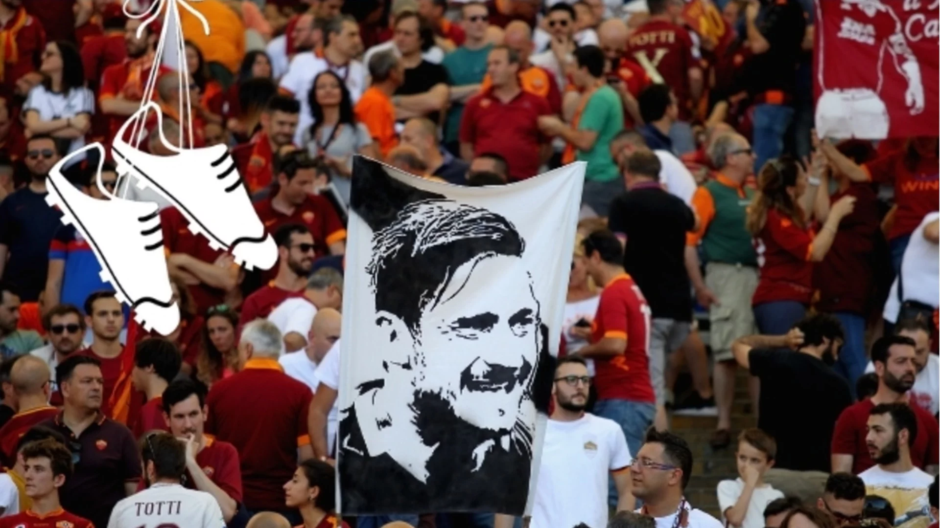 Синът на Рим, чието сбогуване с футбола потопи в сълзи Вечния град