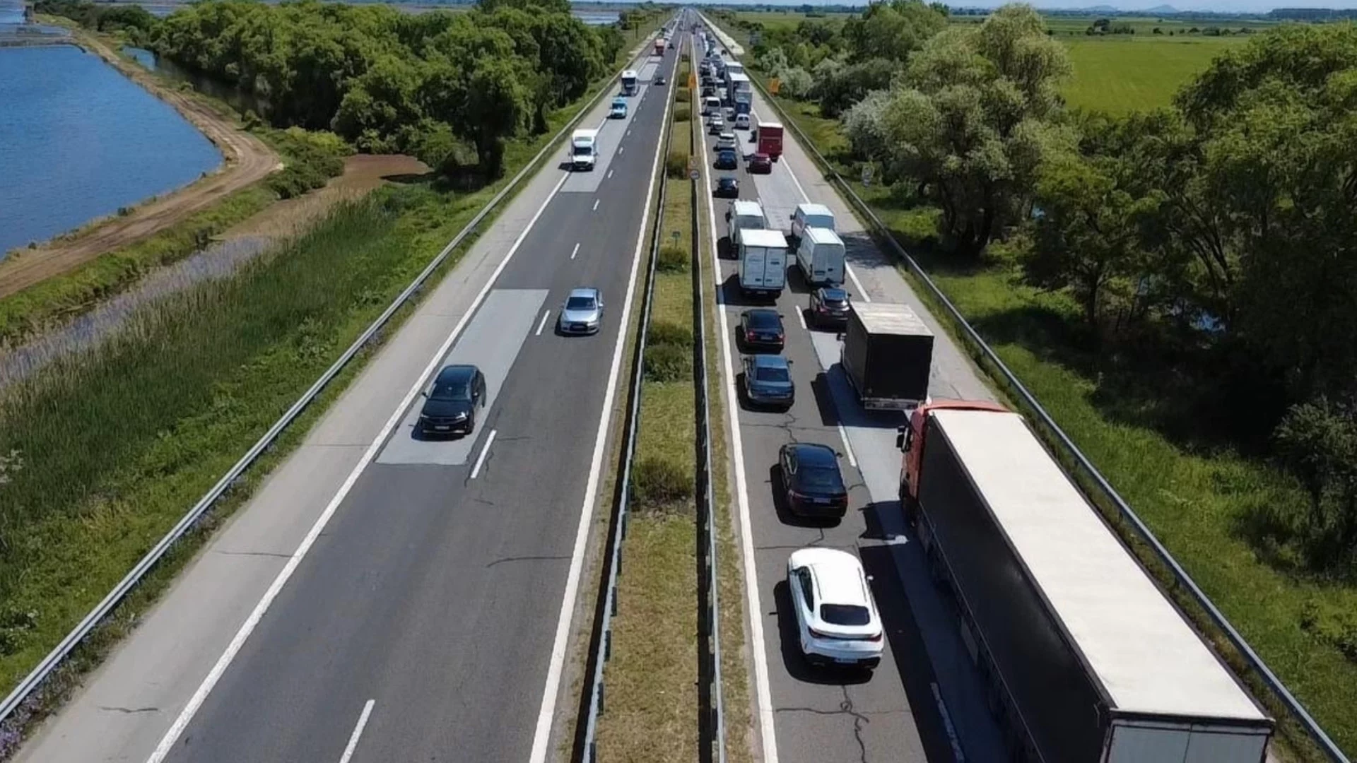 Важна промяна за шофьорите по магистрала "Тракия"