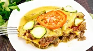 Голяма вкусотия: Запечени тиквички с кайма