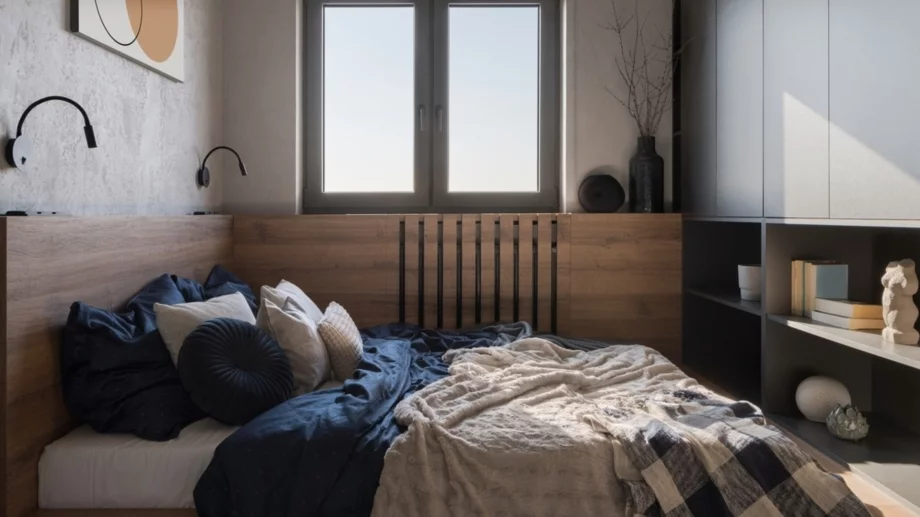 5 начина да обзаведете малка спалня, когато леглото ви заема по-голямата част