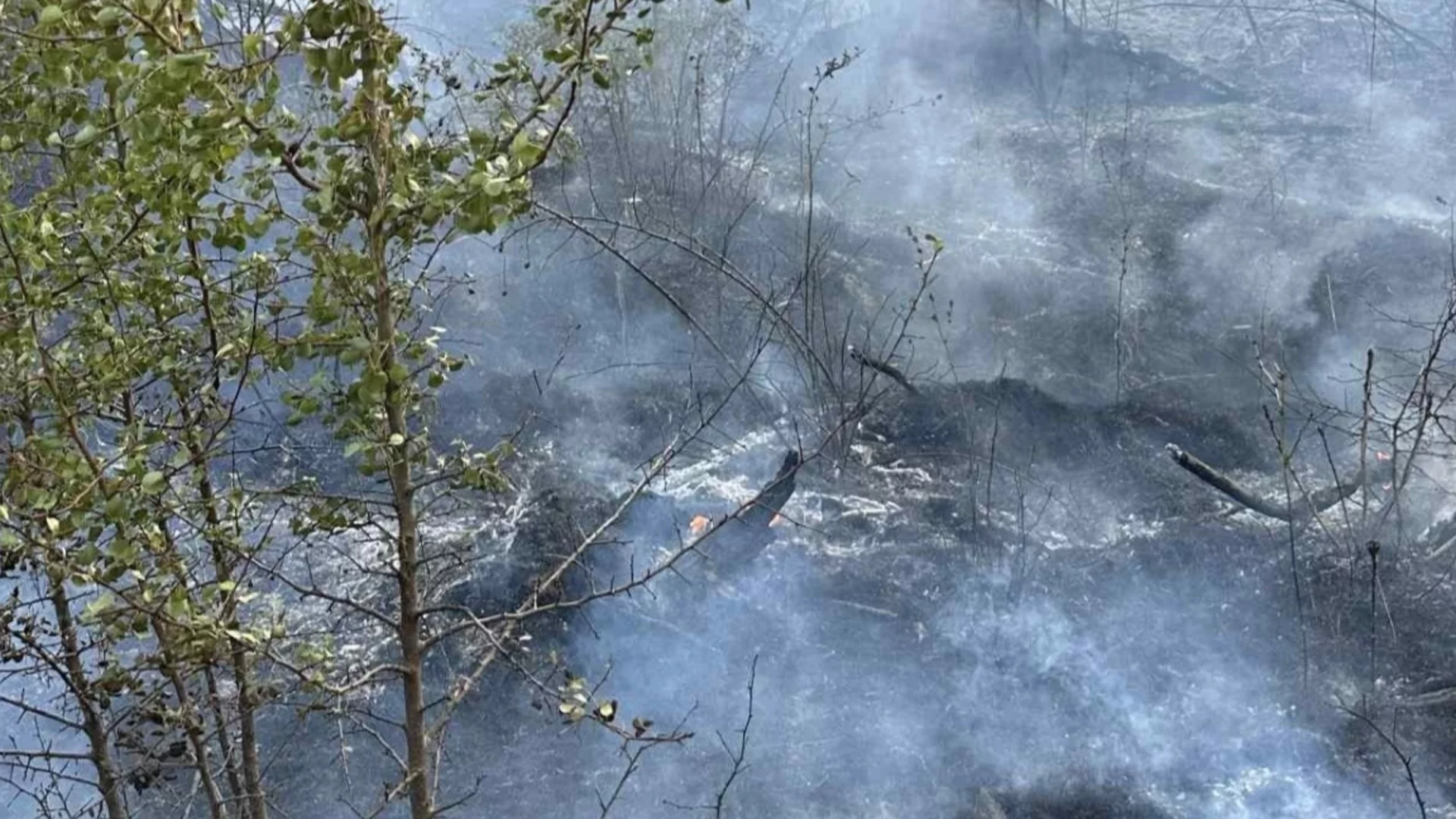 Отчетоха завишени нива на метан и въглероден диоксид след пожара в Харманли