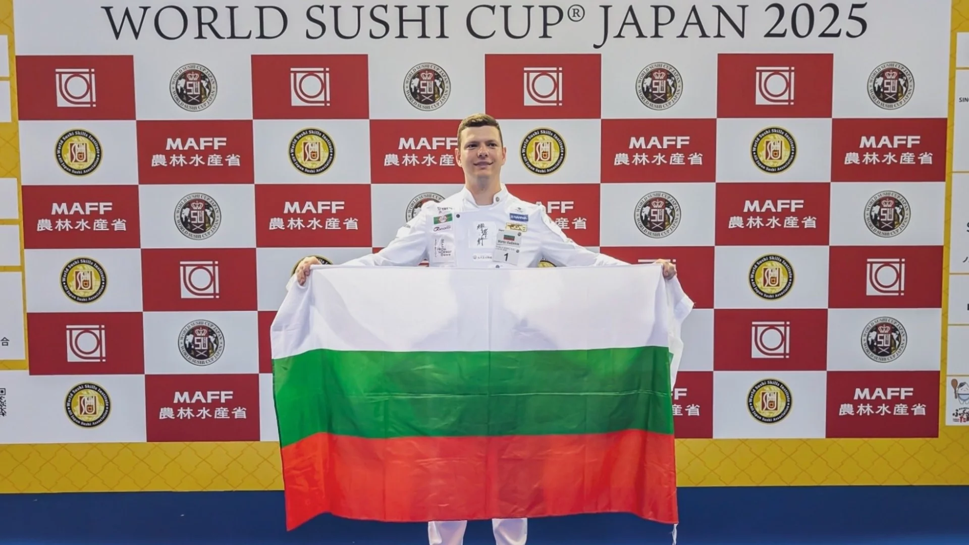 Българинът Мартин Владимиров с исторически успех на Световната суши купа в Япония