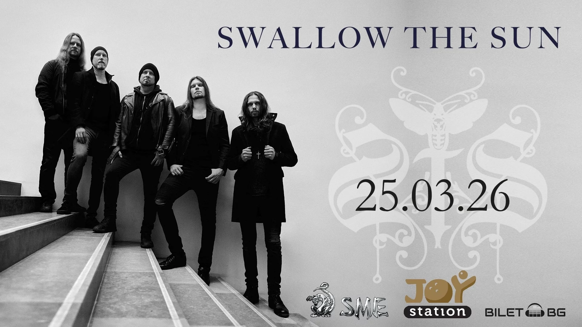 Swallow the Sun се завръщат в България през 2026 г.