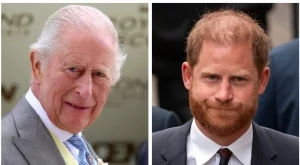 За по-малко от час: Принц Хари пи чай с баща си