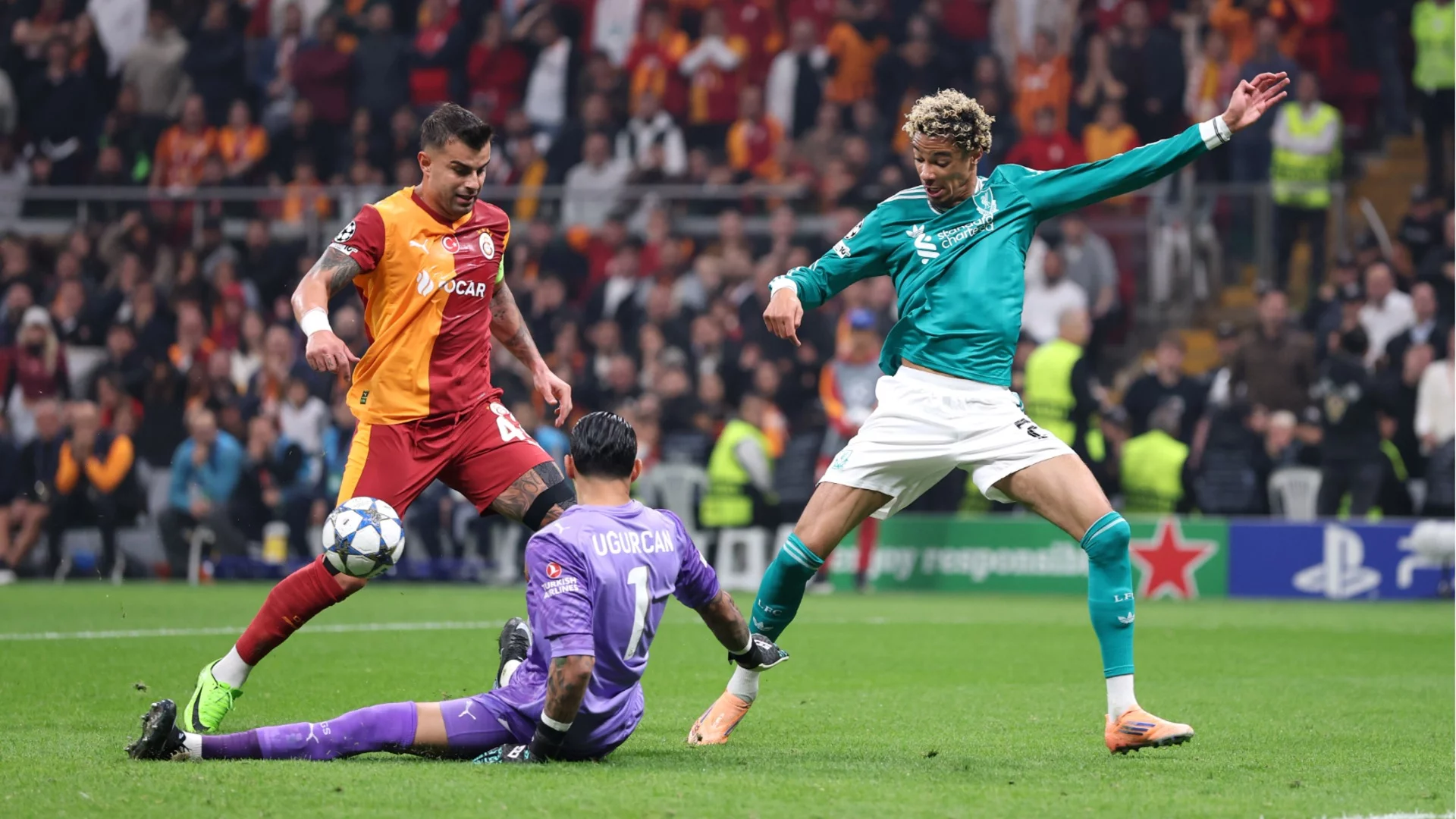 Този път чудо в Истанбул нямаше: Агресията на Галатасарай пречупи експеримента на Ливърпул