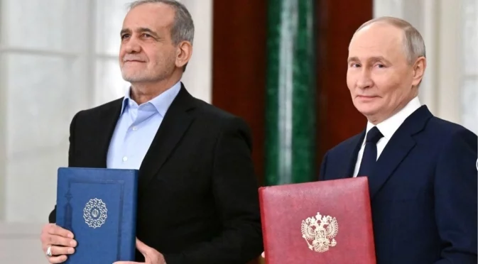 Договорът за всеобхватно партньорство между Русия и Иран влезе в сила, различен е от този със Северна Корея