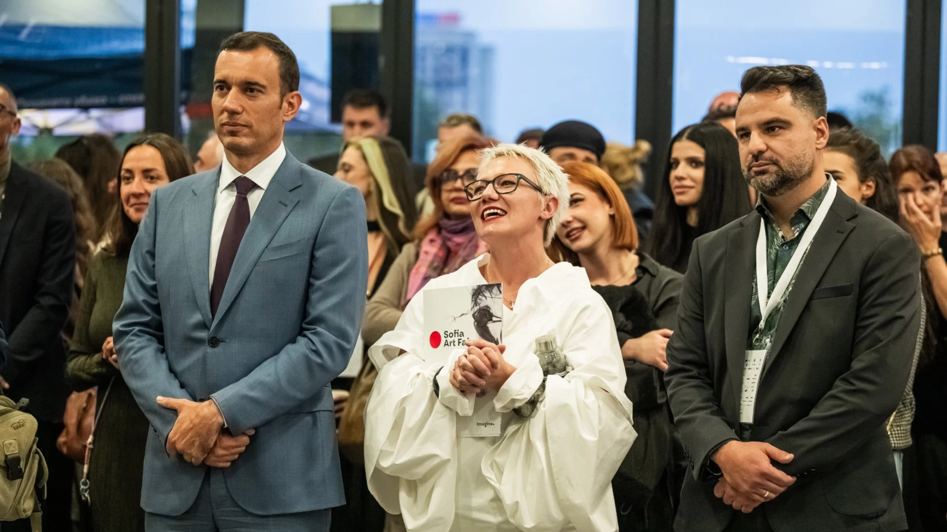 Кметът на София Васил Терзиев откри второто издание на Sofia Art Fair: IMAGINE