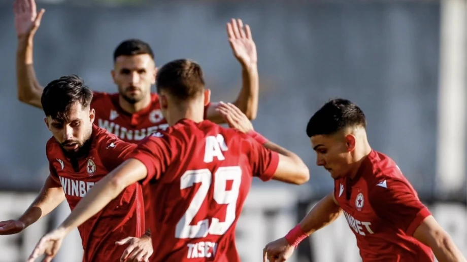 ЦСКА хвърли здрав бой на Септември за 45 минути и загря подобаващо за Добруджа