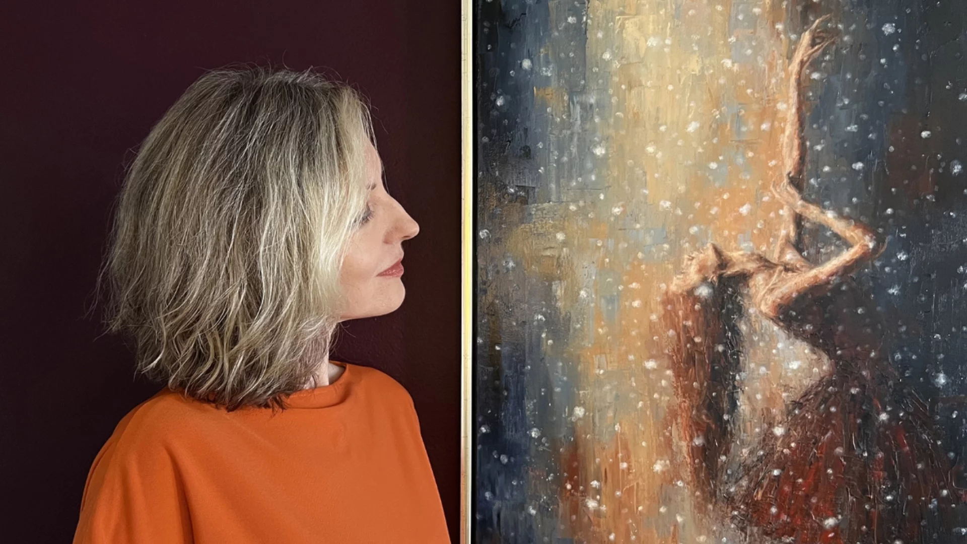 Изложбата "Сред звездите" – великолепието на балета и женската фигура