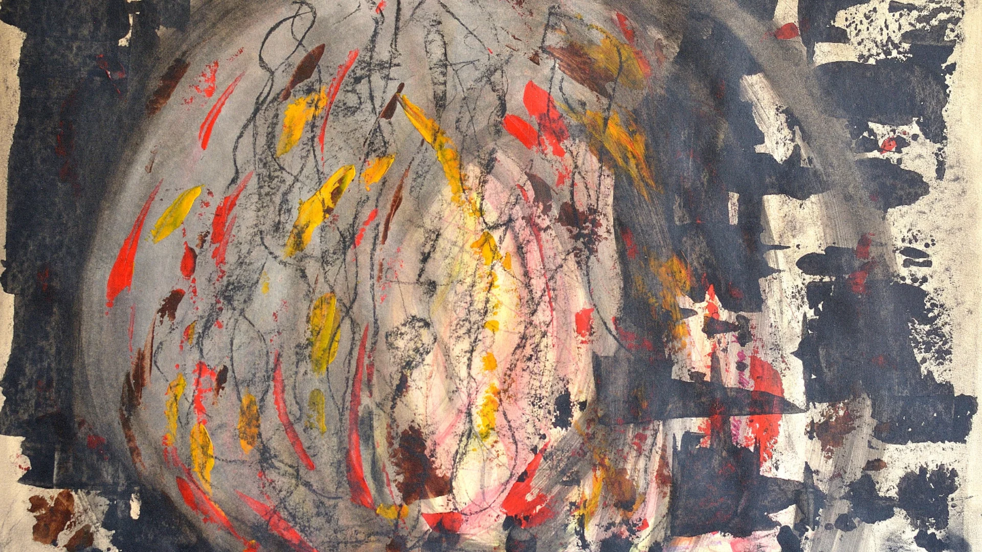 Илияна Овчарова продава своя картина в помощ на пострадали при пожар семейства