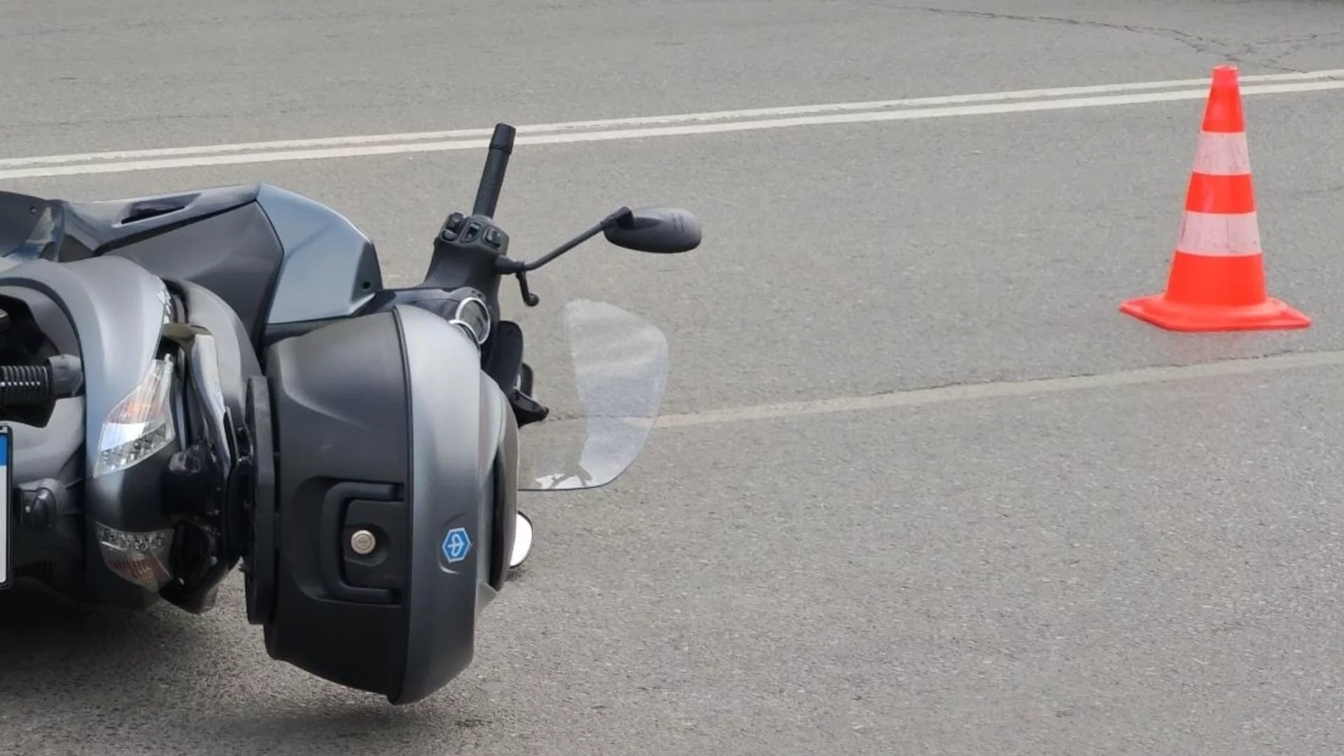 Моторист пострада при катастрофа