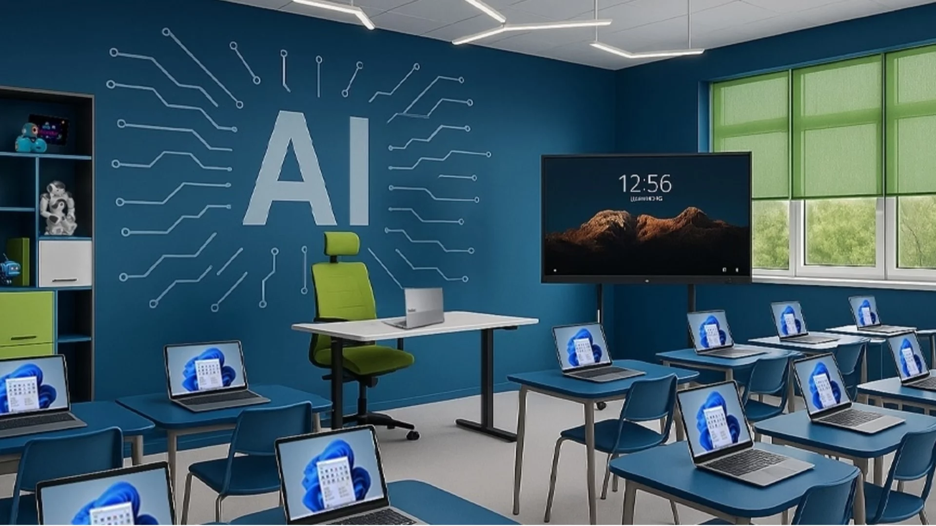 Office 1 вкарва AI в образованието с дигитални класни стаи