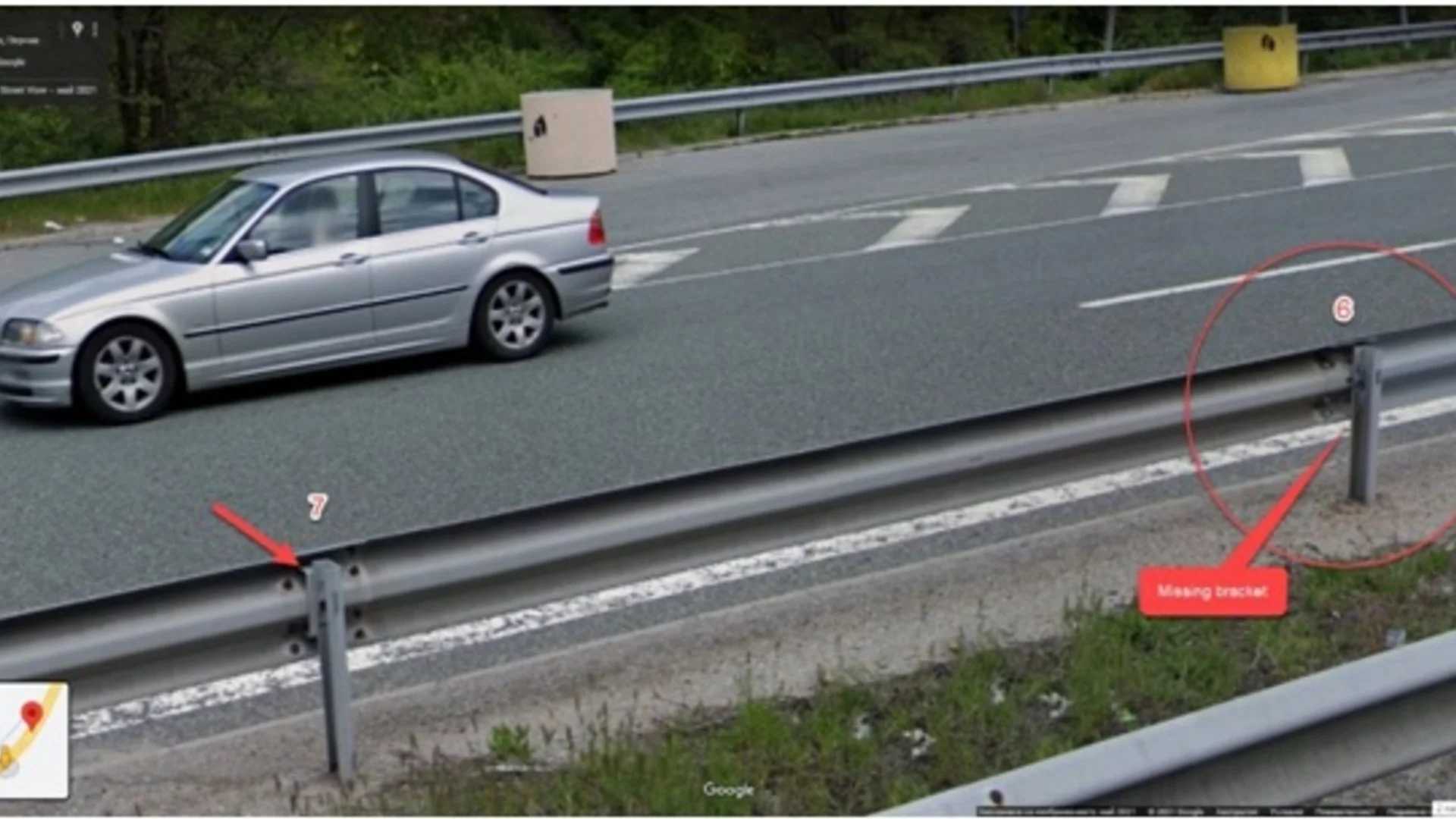 Ограничение на скоростта в участък от АМ “Струма“