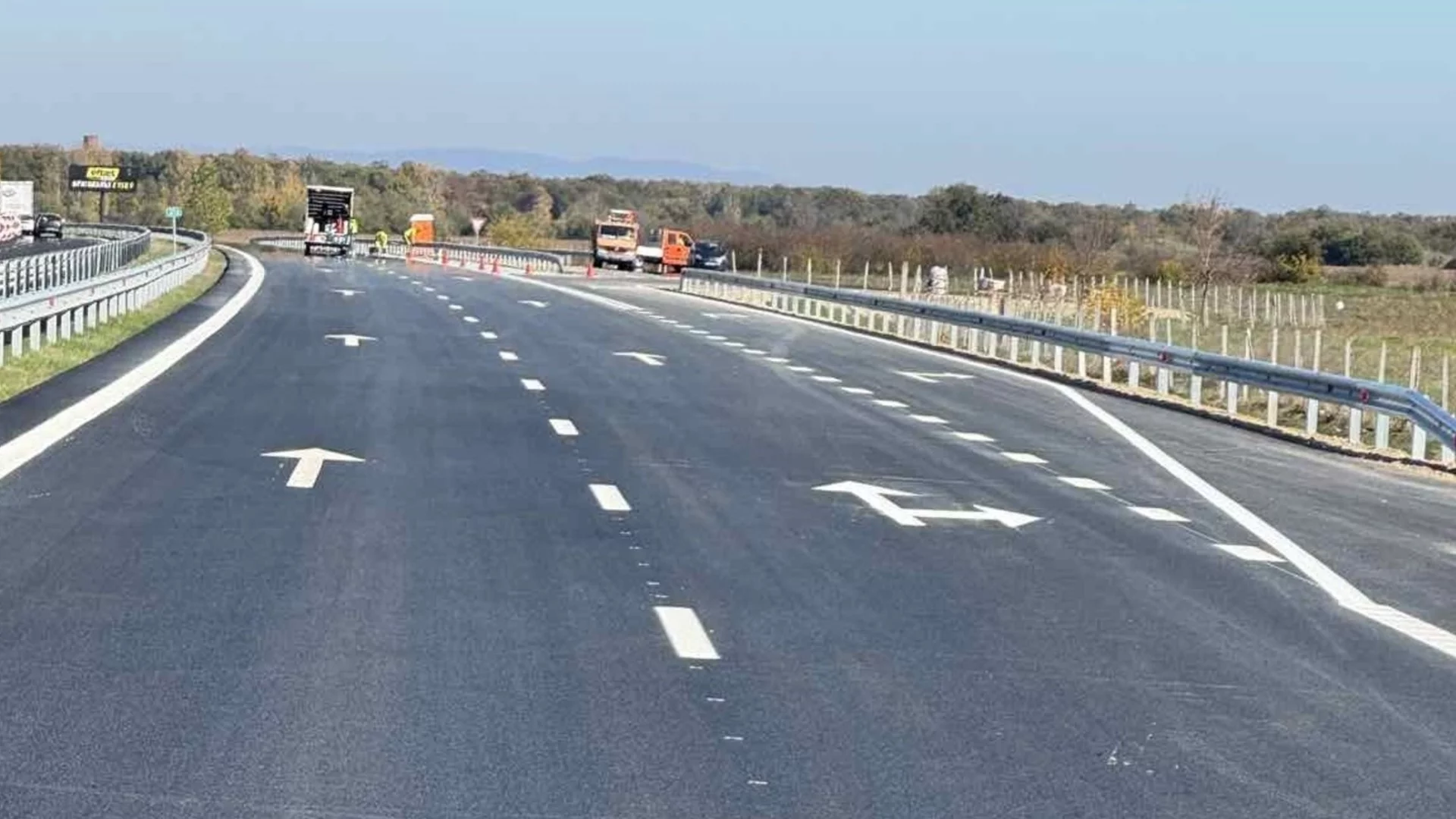 Промени в движението по АМ “Тракия“ в Пловдивско