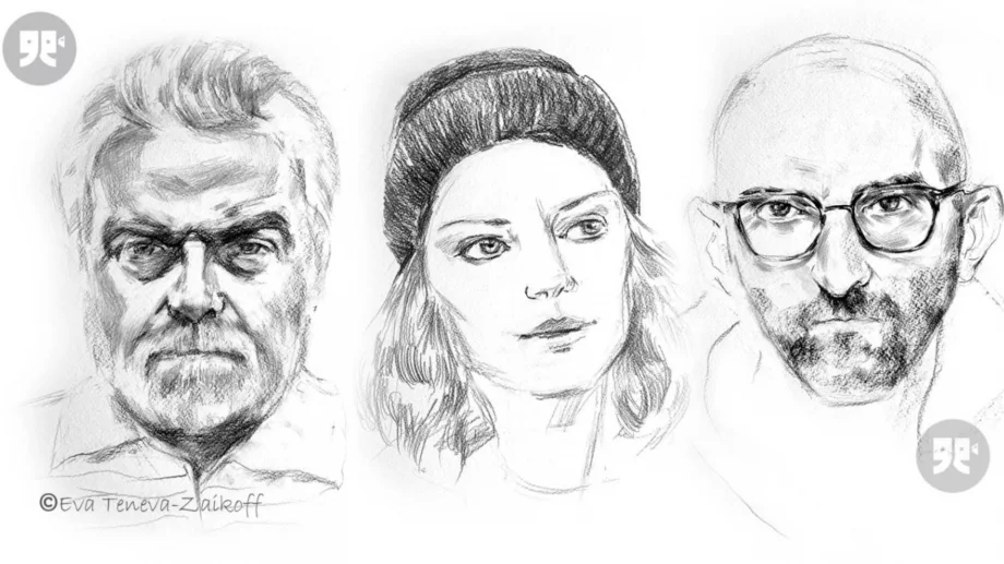 Графични портрети на популярни актьори в изложба за Деня на българското кино