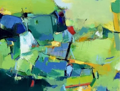 Пламен Бонев "Бряг-безбрежност" - изложба живопис в галерия "Контраст"