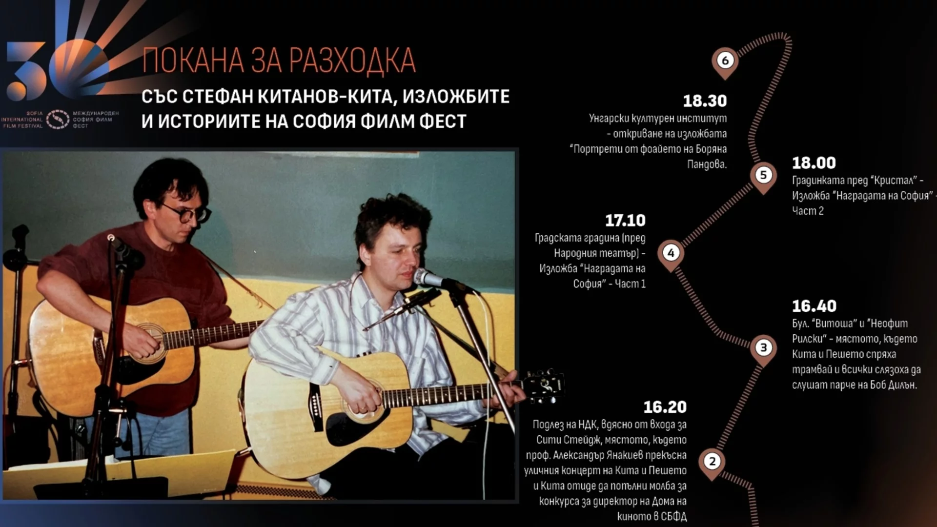 Историите и изложбите на София Филм Фест: Покана за разходка с директора на фестивала Стефан Китанов