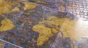 Мъж нареди най-големият пъзел в света (ВИДЕО)